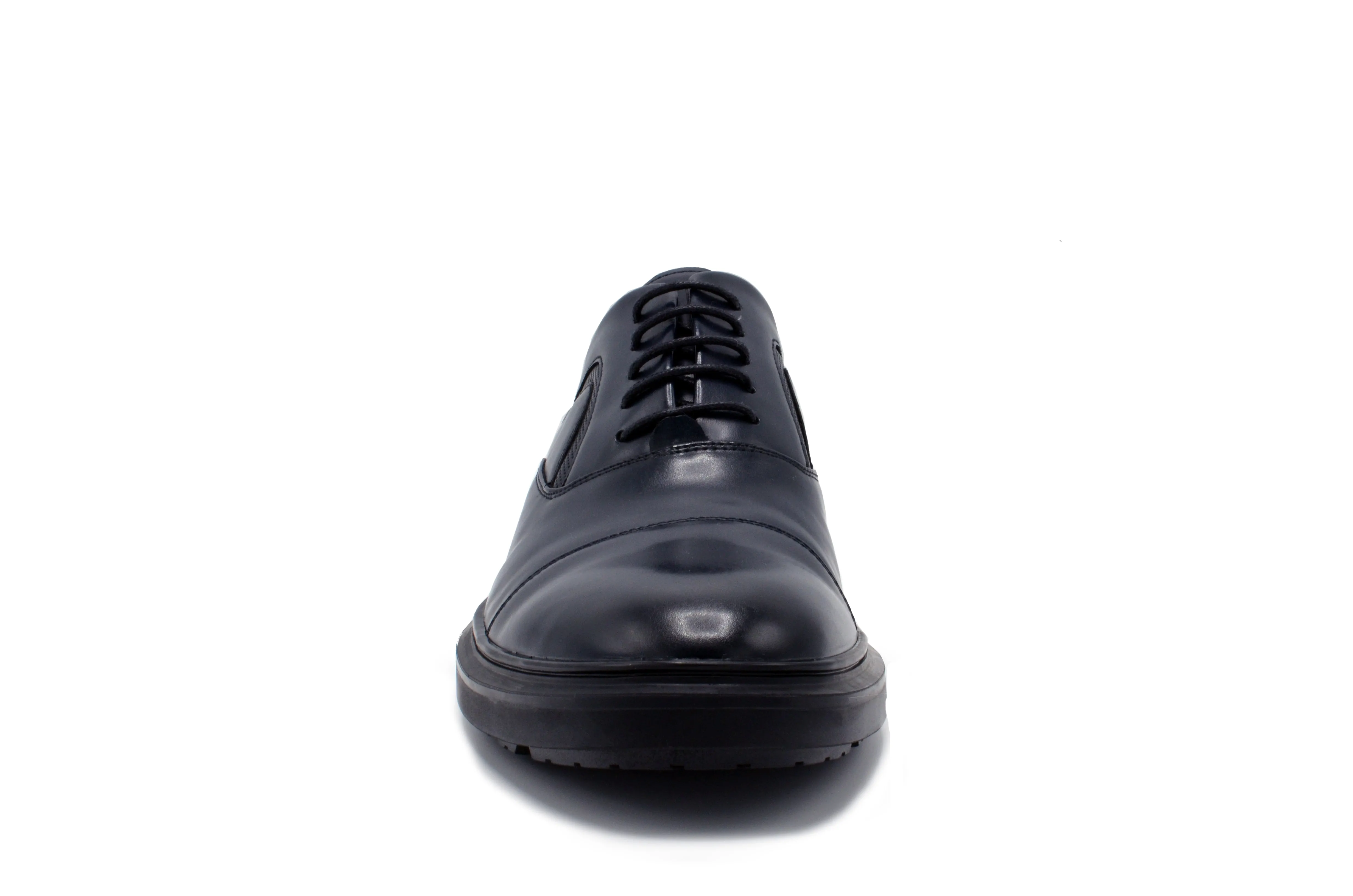 Tuscan Cap Toe Dress Shoes - Navy