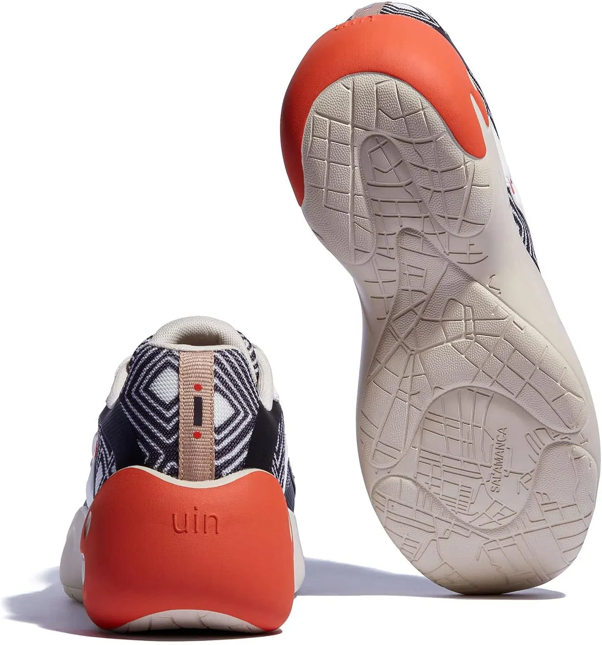 UIN Men's Art Travel Walking Shoes Slip On Casual Lightweight Wide Toe Comfort Fashion Sneaker Salamanca