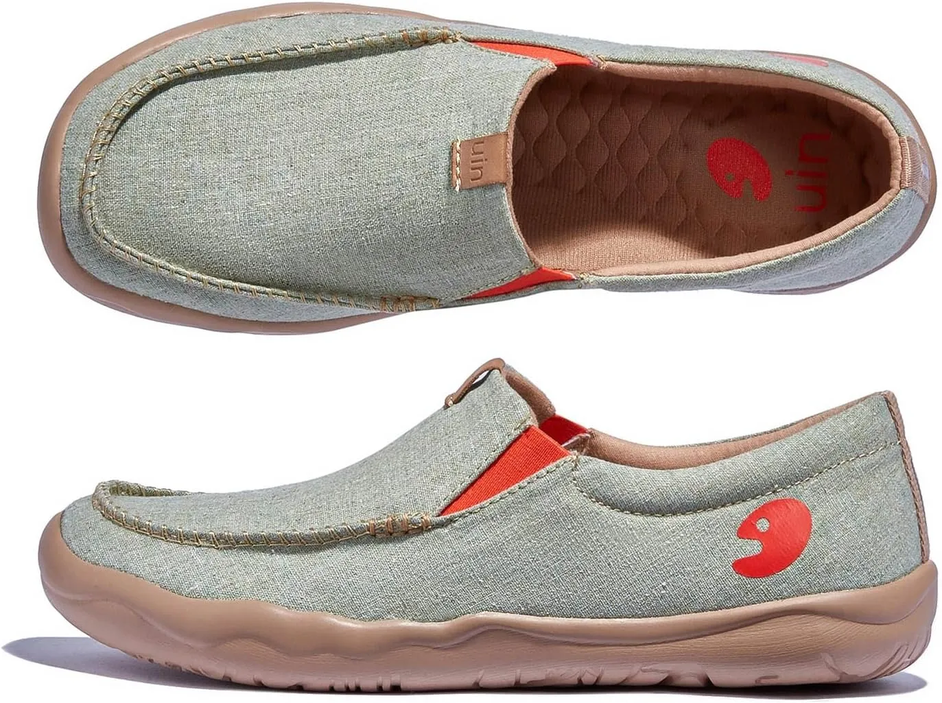 UIN Women's Art Travel Shoes Slip On Casual Loafers Lightweight Comfort Fashion Sneaker Nerja
