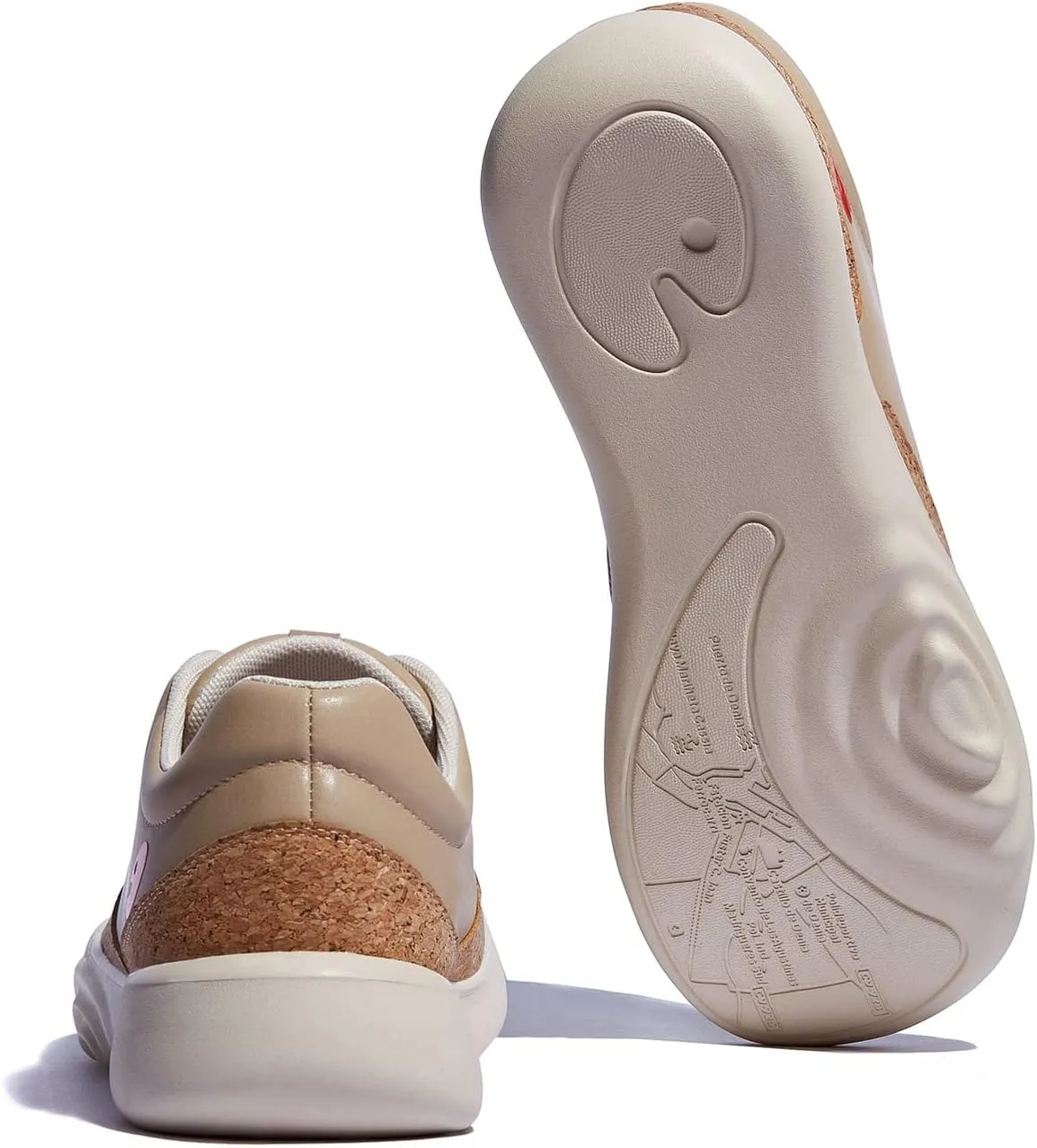 UIN Women's Walking Travel Shoes Casual Lightweight Art Painted Fashion Sneaker Denia Series