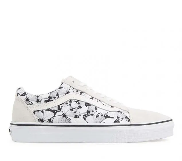 VANS OLD SKOOL (BUTTERFLY) TRUE WHITE BLACK