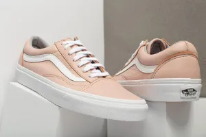 Vans UA Old Skool Oxford Pink White Leather VN0A38G1QD6 Shoe Sneaker Trainer