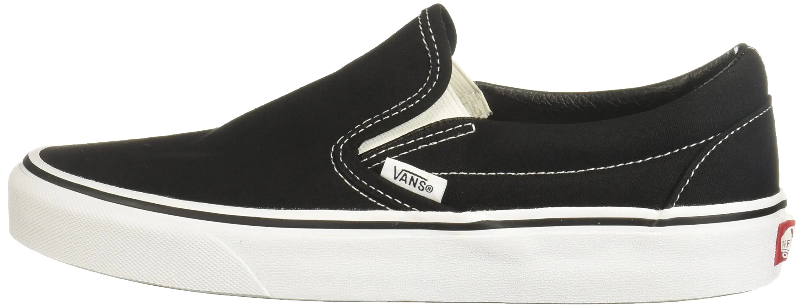 Vans Unisex Classic Slip-on Sneaker 7 Women/5.5 Men Black