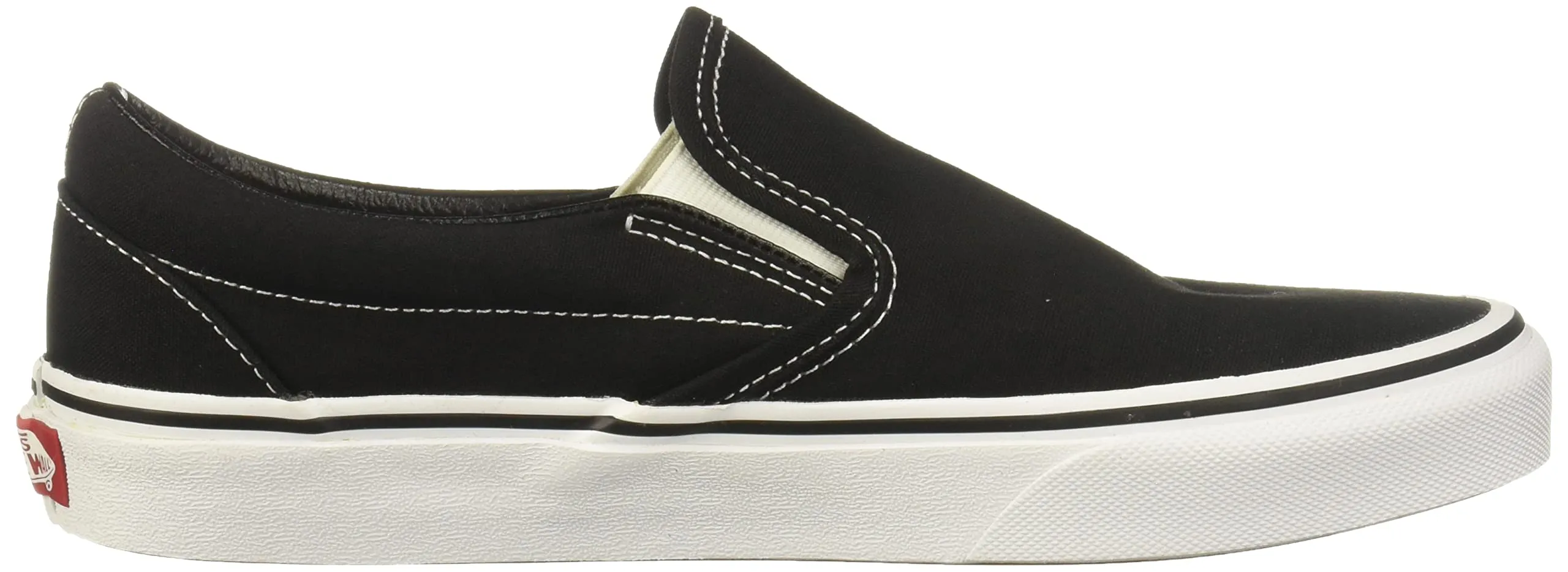 Vans Unisex Classic Slip-on Sneaker 7 Women/5.5 Men Black