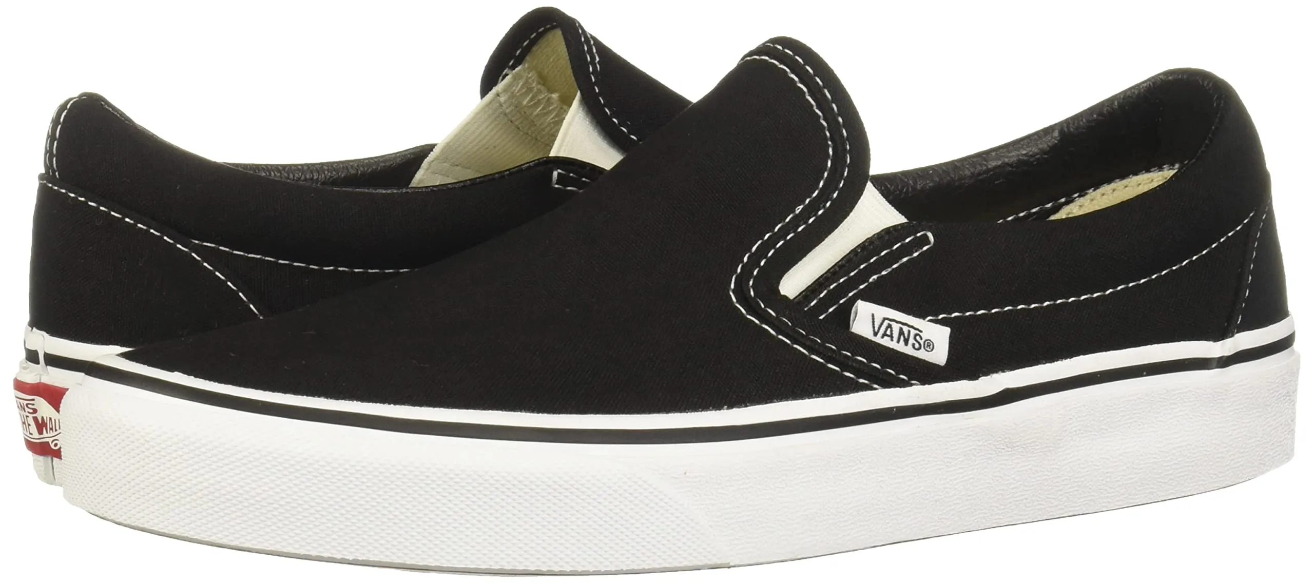 Vans Unisex Classic Slip-on Sneaker 7 Women/5.5 Men Black
