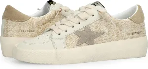 Vintage Havana Women's Reflex Sneaker, Natural/Gold, 5.5