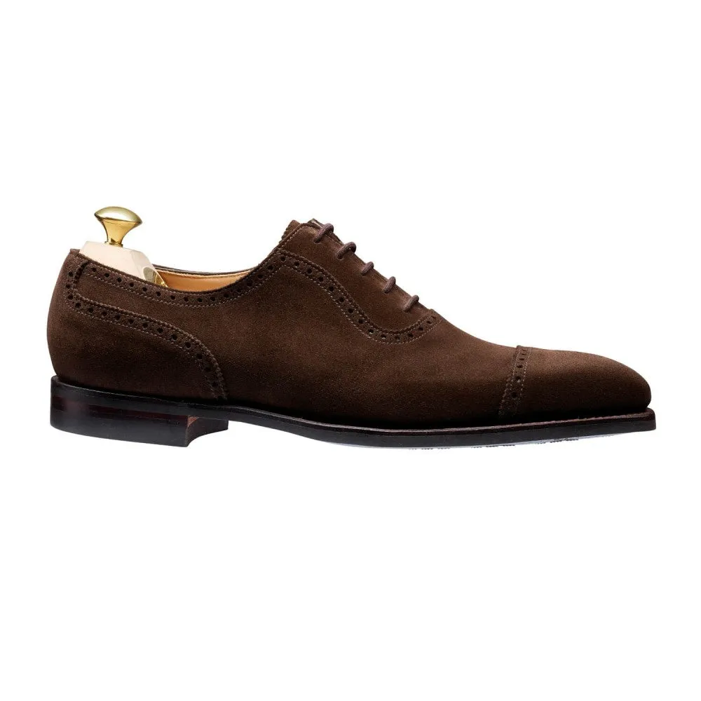Westbourne Dark Brown Suede 'City' Crockett & Jones