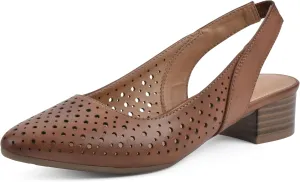 WHITE MOUNTAIN Women's Boronic Low Block Heel