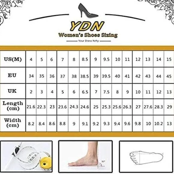 YDN Women's Pointed Toe Slingback Ballet Flats Low Heel Slide Sandals Comfortabl
